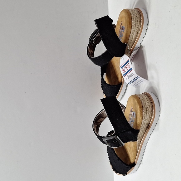 Bobs from Sketchers (NEW) Black Desert Kiss Adobe Princess Comfort Sandal Size 7 - Picture 5 of 10